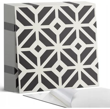 Dlažba Dekorativní vinylové dlaždice Geometrický vzor s kosočtverci 20 ks 20x20 cm