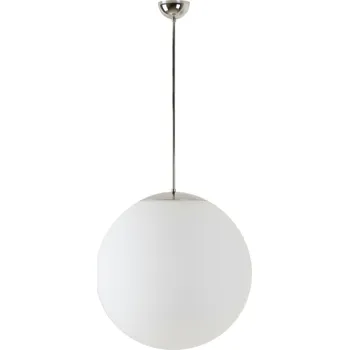 OSMONT ADR60165 ADRIA P4 závěsné skleněné svítidlo nerez leštěná / bílá IP40 3000 K 41W LED