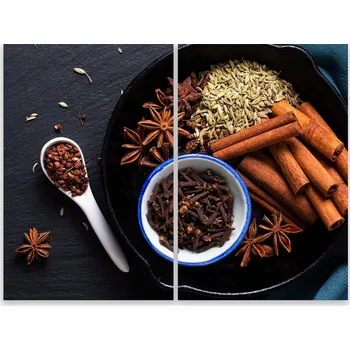 Kuchyňské prkénko Skleněná Ochranná Deska a Krájecí Prkénko | Indukce, Sporák ds-0170