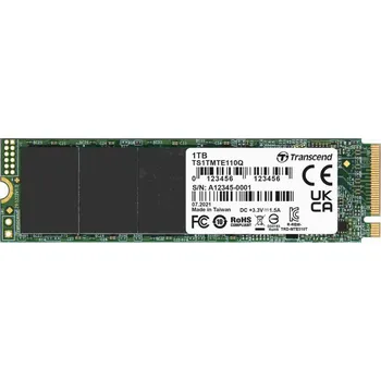 SSD disk Transcend TRANSCEND SSD 110Q 1TB, M.2 2280, PCIe Gen3x4, NVMe, M-Key, QLC, DRAM-less