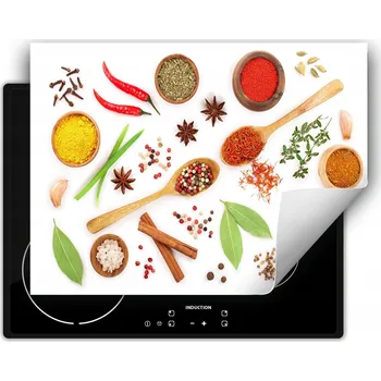 Obraz Ochranná podložka pod indukční varnou desku dekorativní rolovací do kuchyně potisk 80x52 wm0563