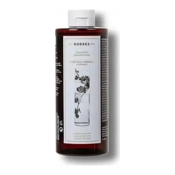 Šampon KORRES ŠAMPON pro normální vlasy ALOE vera a joysterem 400ml