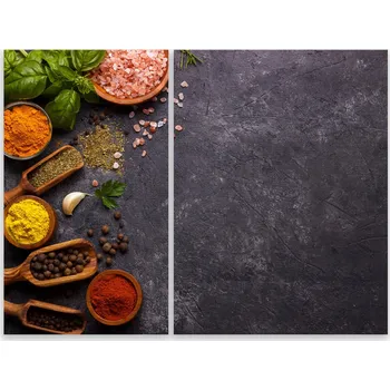 Kuchyňské prkénko Skleněná Ochranná Deska a Krájecí Prkénko | Indukce, Sporák ds-0069