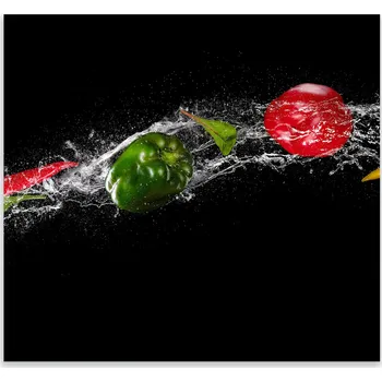 Kuchyňské prkénko Skleněná Ochranná Deska a Krájecí Prkénko | Indukce, Sporák ds-0079