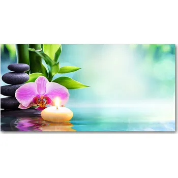 Obraz Kuchyňský panel Orchidej bambus 140x70 cm + LEPIDLO