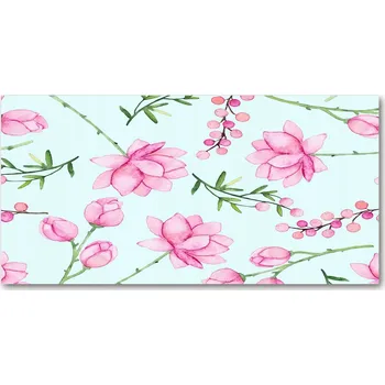 Obraz Kuchyňský panel Květiny a bobule 120x60 cm + LEPIDLO