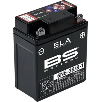 Motobaterie BS akumulátor 6N4-2A/A-4 (FA) 6V 4AH 71X71X93 bezúdržbový - (25A) (10) (BS akumulátor 6N4-2A/A-4 (FA) 6V 4AH 71X71X93 bezúdržbový - (25A) (10))