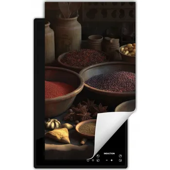 Obraz Ochranná podložka na indukci dekorativní, rolovací do kuchyně, potisk 30x52 wm0286