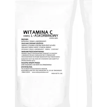 VITAMÍN C, KYSELINA L-ASKORBOVÁ 1 kg, ČISTÁ 100 %
