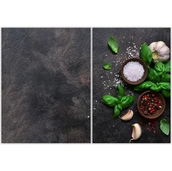 Kuchyňské prkénko Skleněná Ochranná Deska a Krájecí Prkénko | Indukce, Sporák ds-0113