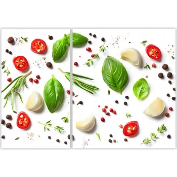 Kuchyňské prkénko Skleněná Ochranná Deska a Krájecí Prkénko | Indukce, Sporák ds-0460