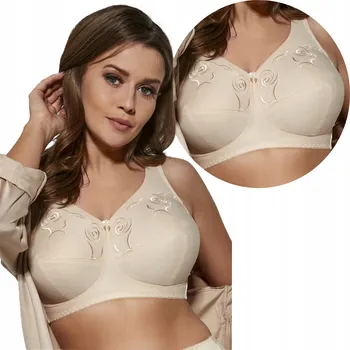 Dámské spodní prádlo Elegantní měkká podprsenka VIKI 581 ZOFIA béžová 90H