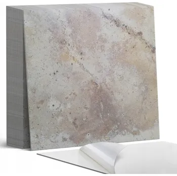 Dlažba Dekorativní vinylové dlaždice s texturou přírodního kamene, 20 ks, 20x20 cm