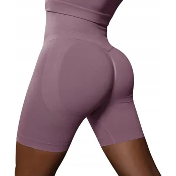 Dámské legíny Dámské cyklistické šortky legíny krátké push up hladké modelující na cvičení L