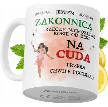 Hrnek Polidraw Hrnek Polidraw Pro jeptišku keramika 330 ml