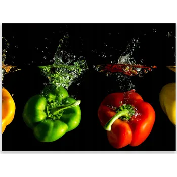 Obraz Skleněná Ochranná Deska a Krájecí Prkénko | Indukce, Sporák ds-0356