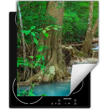 Obraz Ochranná podložka pod indukční varnou desku dekorativní rolovací do kuchyně potisk 50x52 wm0508