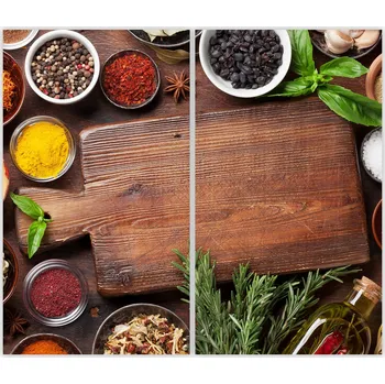 Kuchyňské prkénko Skleněná Ochranná Deska a Krájecí Prkénko | Indukce, Sporák ds-0564