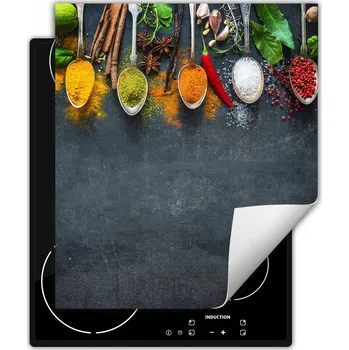 Obraz Ochranná podložka pod indukční varnou desku dekorativní rolovací do kuchyně potisk 50x52 wm0062