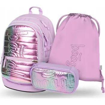 Školní batoh Školní batoh vícekomorový BAAGL růžový
