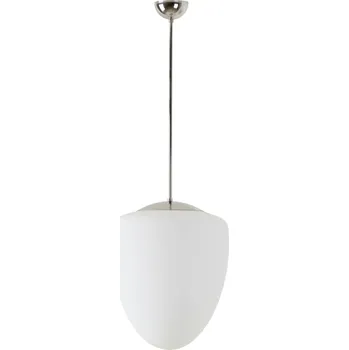 OSMONT AST60902 ASTRA P závěsné skleněné svítidlo nerez leštěná / bílá IP40 4000 K 27W LED