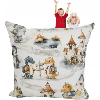 Povlak na dekorativní polštářek Povlak 40 polštáře 40 cm Głęboki Sen Dragons