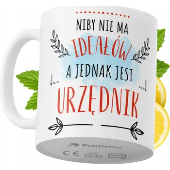 Hrnek Polidraw Hrnek Polidraw pro úředníka keramika 330 ml