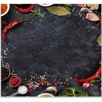 Kuchyňské prkénko Skleněná Ochranná Deska a Krájecí Prkénko | Indukce, Sporák ds-0405