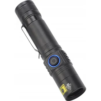 UV LED SVÍTILNA ULTRAFIALOVÁ LAMPA NA JANTAR 365nm