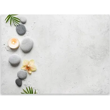 Kuchyňské prkénko Skleněná Ochranná Deska a Krájecí Prkénko | Indukce, Sporák ds-0580