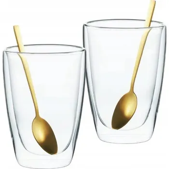 Sklenice Sklenice na kávu a čaj Ambition 250 ml 2 ks