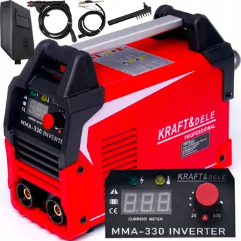 Svářečka INVERTOROVÁ SVÁŘEČKA IGBT MMA 330A LCD PRO AGREGÁT, ELEKTRODA