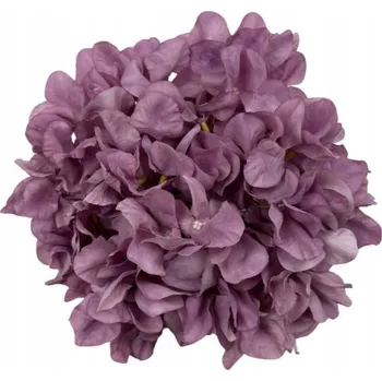 umělá květina Hlavička Hortenzie 25 cm světle fialová