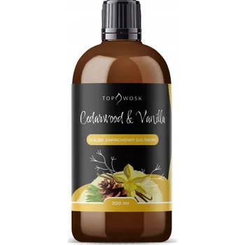 Vonný olej TopWosk Cedarwood & Vanilla 200 ml