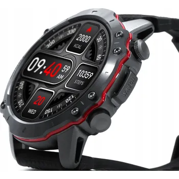 Chytré hodinky Kiano Watch KW-SB Black - Chytré hodinky pro muže s funkcí volání