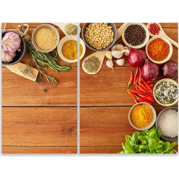 Kuchyňské prkénko Skleněná Ochranná Deska a Krájecí Prkénko | Indukce, Sporák ds-0127