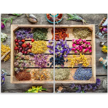 Kuchyňské prkénko Skleněná Ochranná Deska a Krájecí Prkénko | Indukce, Sporák ds-0418