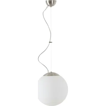 OSMONT ADR60760 ADRIA L2 závěsné skleněné svítidlo nerez broušená / bílá IP40 4000 K 20W LED