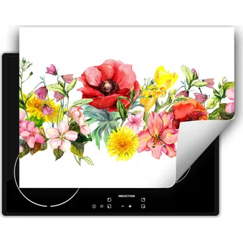 Obraz Ochranná podložka pod indukční varnou desku dekorativní, rolovací do kuchyně, potisk 70x52 wm0040