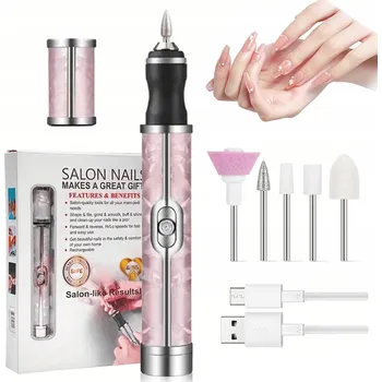 BRUSKA NA NEHTY MANIKÚRA PEDIKÚRA BEZDRÁTOVÁ sada USB