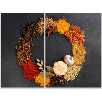 Kuchyňské prkénko Skleněná Ochranná Deska a Krájecí Prkénko | Indukce, Sporák ds-0545