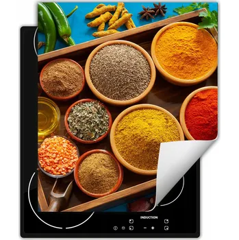 Obraz Ochranná podložka pod indukční varnou desku dekorativní, rolovací do kuchyně, potisk 50x52 cm wm0196