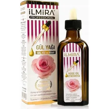 Pleťové sérum ILMIRA Růžový Olej GUL Yagi SERUM na Obličej, Vlasy, Nehty 100 ml