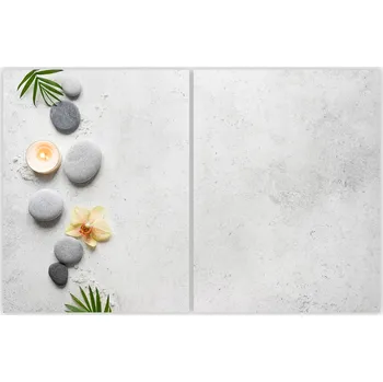 Kuchyňské prkénko Skleněná Ochranná Deska a Krájecí Prkénko | Indukce, Sporák ds-0580