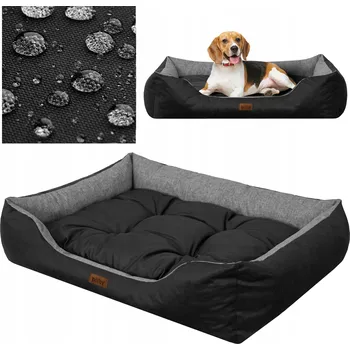 Pelíšek pro psa Pelíšek pro psa Doggy XXL šedý polyester, obdélníkový