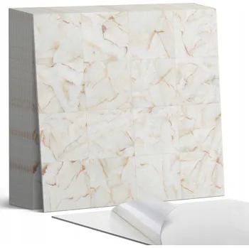 Dlažba Sada PVC vinylových dlaždic Vzor mramorových dlaždic 20 ks 20x20 cm