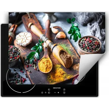 Obraz Ochranná podložka pod indukční varnou desku dekorativní rolovací do kuchyně potisk 80x52 wm0562