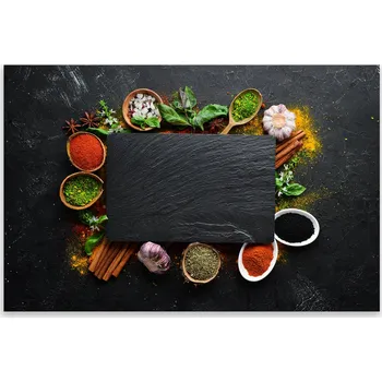 Kuchyňské prkénko Skleněná Ochranná Deska a Krájecí Prkénko | Indukce, Sporák ds-0581