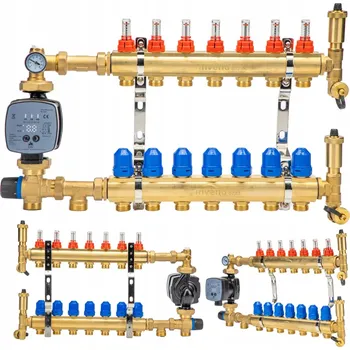 rozdělovač topení Rozdělovač DAMIX 7 okruhů