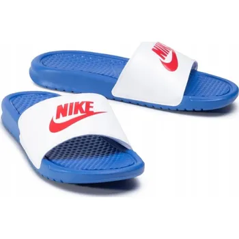 Pánské pantofle VEL.41 Nazouváky Nike BENASSI JDI pro mládež pánské pohodlné plážové bazénky